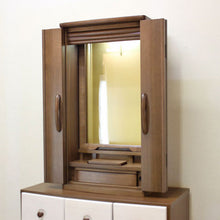 画像をギャラリービューアに読み込む, 上置き仏壇 カメリア・ウォールナット 創価学会 特装御本尊様対応 モダン インテリア 和室 洋室 リビング アクリル厨子