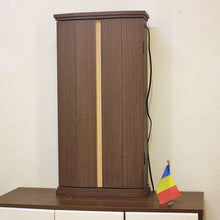 画像をギャラリービューアに読み込む, 上置き仏壇 イレイン・ウォールナット調 (アクリル)創価学会 特装御本尊様対応 コンパクト