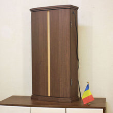 画像をギャラリービューアに読み込む, 上置き仏壇 イレイン・ウォールナット調 (アクリル)創価学会 特装御本尊様対応 コンパクト