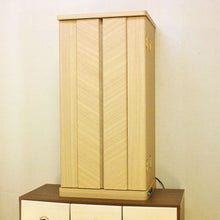 画像をギャラリービューアに読み込む, 上置き仏壇 ラーソ・タモ調(電動扉) 創価学会 特装御本尊様対応