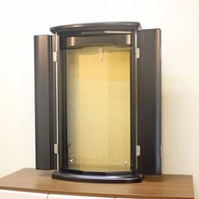 画像をギャラリービューアに読み込む, 上置き仏壇 マーチ・ブラック(アクリル)創価学会 特装御本尊様対応 コンパクト