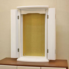 画像をギャラリービューアに読み込む, 上置き仏壇 マーチ・ホワイト (アクリル)創価学会 特装御本尊様対応 コンパクト