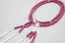 画像をギャラリービューアに読み込む, フルール念珠 チェリーパール(8寸) 絹房 小田巻 創価学会 数珠 - 創価学会仏壇の東京平和堂