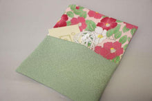 画像をギャラリービューアに読み込む, ハギ 念珠入れ(小) 緑色/16 創価学会念珠 - 創価学会仏壇の東京平和堂