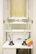 画像をギャラリービューアに読み込む, 家具調仏壇 イクシア(電動) ホワイト 創価学会 - 東京平和堂