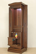 画像をギャラリービューアに読み込む, 家具調仏壇 ラックス(置台付) ダーク 創価学会 - 東京平和堂