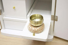 画像をギャラリービューアに読み込む, 家具調仏壇 ニュースマイル(置台付) ホワイト 創価学会 - 東京平和堂