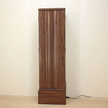 画像をギャラリービューアに読み込む, 家具調仏壇 シルビー(アクリル)・置台付 ダーク 創価学会