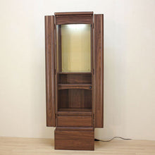 画像をギャラリービューアに読み込む, 家具調仏壇 シルビー(アクリル)・置台付 ダーク 創価学会