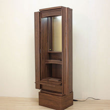 画像をギャラリービューアに読み込む, 家具調仏壇 シルビー(アクリル)・置台付 ダーク 創価学会