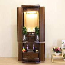 画像をギャラリービューアに読み込む, 家具調仏壇 ブランチ ウォールナット調 創価学会