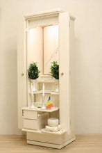 画像をギャラリービューアに読み込む, 家具調仏壇 フロート パールホワイト 創価学会 - 東京平和堂