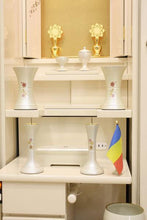 画像をギャラリービューアに読み込む, 家具調仏壇 フロート パールホワイト 創価学会 - 東京平和堂