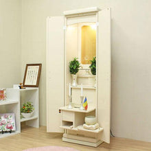 画像をギャラリービューアに読み込む, 家具調仏壇 リベルタ(置台付) アイボリー 創価学会