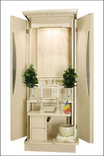 画像をギャラリービューアに読み込む, 家具調仏壇 新世紀2型 パールホワイト 創価学会 - 東京平和堂