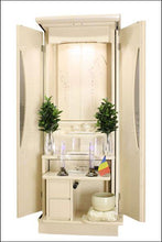 画像をギャラリービューアに読み込む, 家具調仏壇 新世紀2型 パールホワイト 創価学会 - 東京平和堂