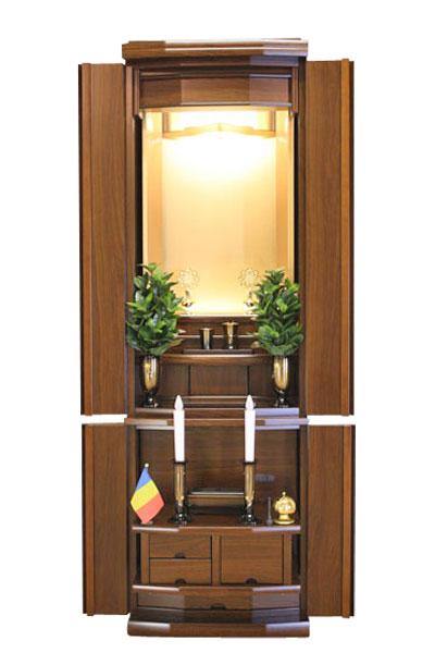 家具調仏壇 ブランチ ウォールナット調 創価学会 – 創価学会仏壇の東京